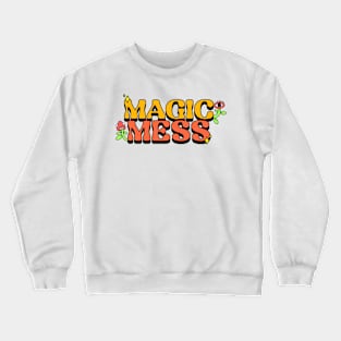 Magic Mess Mushroom Hippie Crewneck Sweatshirt